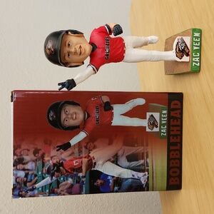Bobblehead Zac Veen Fresno Grizzlies NWT